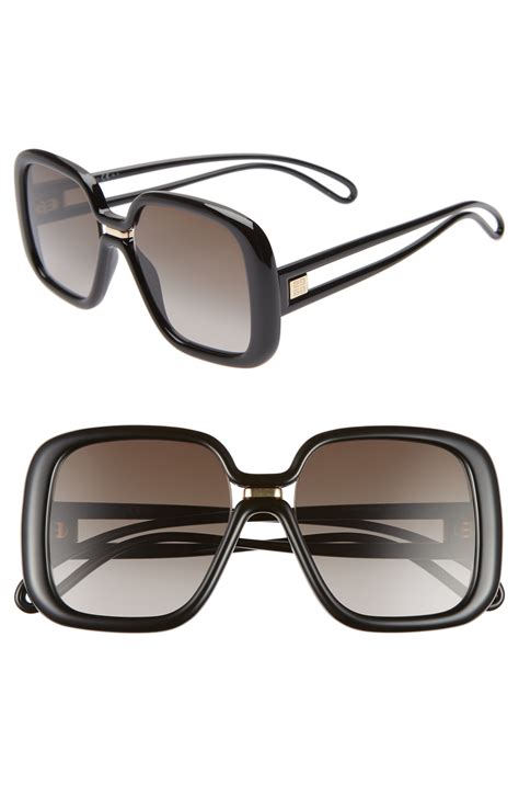 givenchy sunglasses flannels|Givenchy 55mm oversized sunglasses.